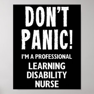 Learning Disability Nurse Disabilities Awareness Poster