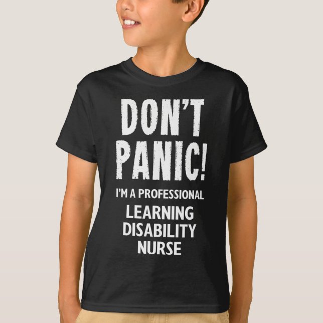 Learning Disability Nurse Disabilities Awareness T-Shirt (Front)