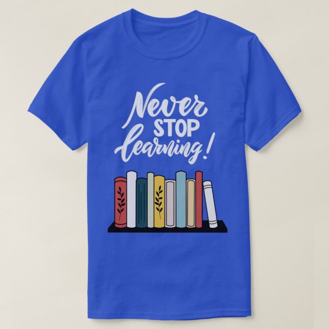 Learning inspiration Reading children Reading Mum  T-Shirt (Design Front)