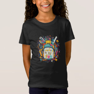 Learning is Fun back to school-Kids T-Shirt