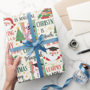 "Learning is Magical" Christmas Wrapping Paper