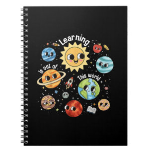 Learning Is Out Of This World Teacher Back To Scho Notebook