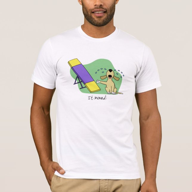 Learning the Teeter Agility TeeShirt T-Shirt (Front)