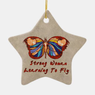 Learning To Fly Ceramic Tree Decoration