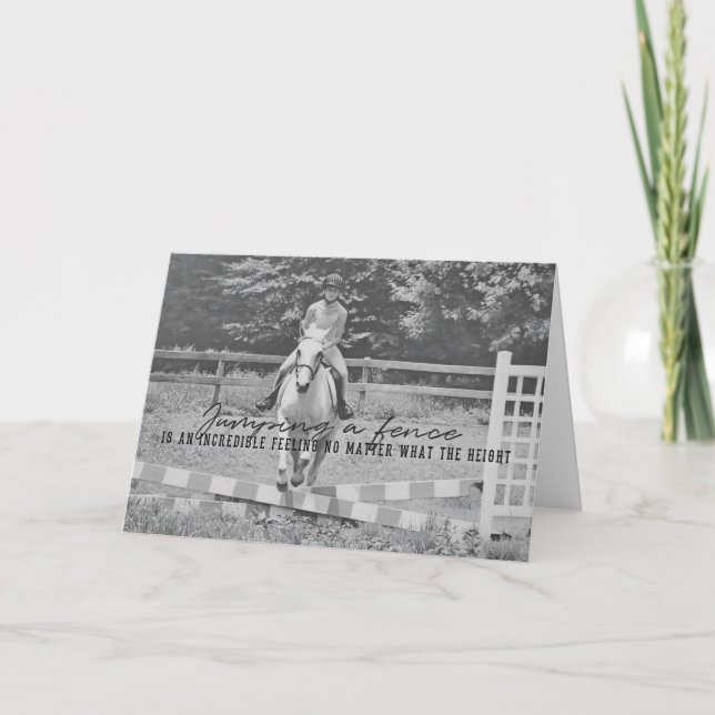 LEARNING TO FLY Greeting Card (Front)