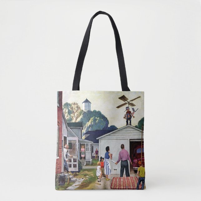 Learning to Fly Tote Bag (Front)