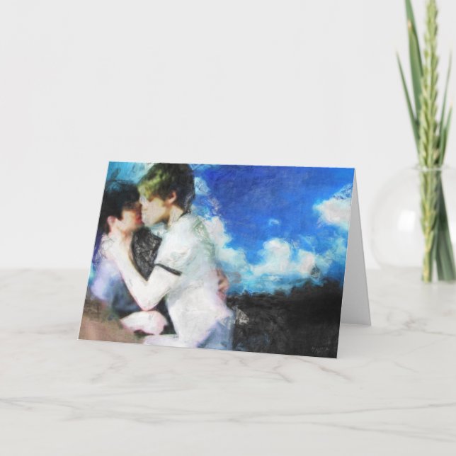 Learning To Love Holiday Card (Front)