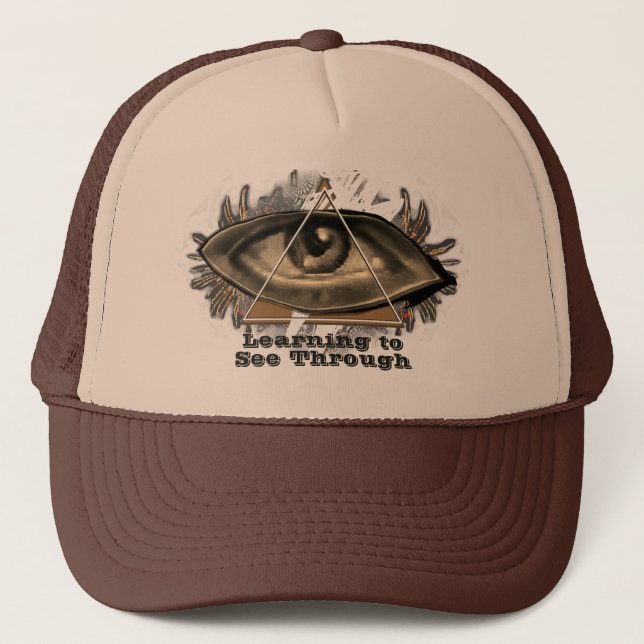 Learning to See Through Triangles with an Eye Trucker Hat (Front)