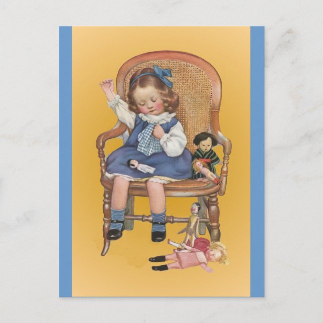 Learning To Sew Postcard (Front)