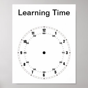 Learning to Tell Time Poster
