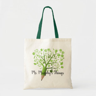 Learning tree teachers bag with personalised name