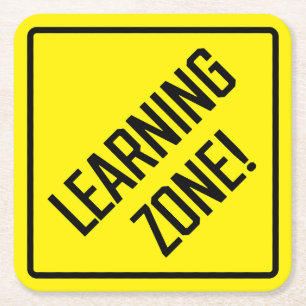 Learning Zone! Paper Coaster