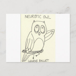 . . . learns ballet postcard