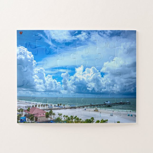 Learwater Beach Florida Jigsaw Puzzle (Horizontal)