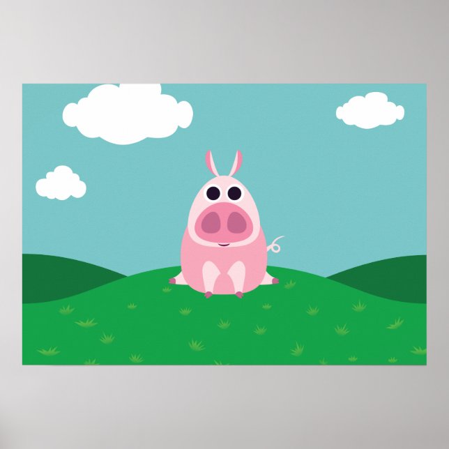 Leary the Pig Poster (Front)