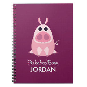 Leary the Pig Spiral Notebook