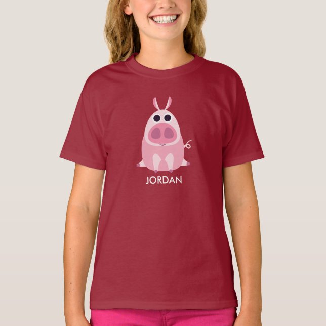 Leary the Pig T-Shirt (Front)