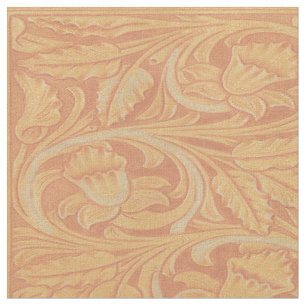 Leather and Suede carvings Fabric