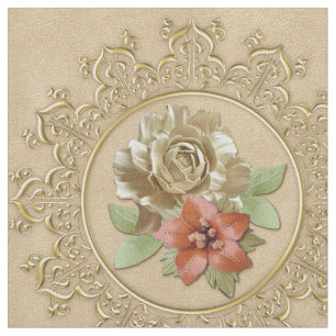 Leather and Suede carvings Fabric