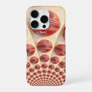 Leather Ball Rhythm Cricket Balls: Rhythmic Array iPhone 16 Pro Case