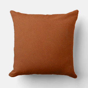Leather Blue Tartan Fabric Crocodile Skin Cushion