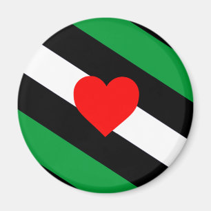 Leather Boi Pride Flag Magnet