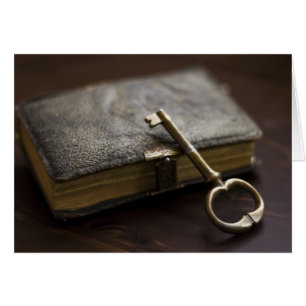 Leather Bound Diary Under Lock and Key