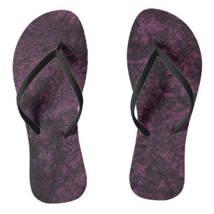 Leather Burgundy texture Jandals