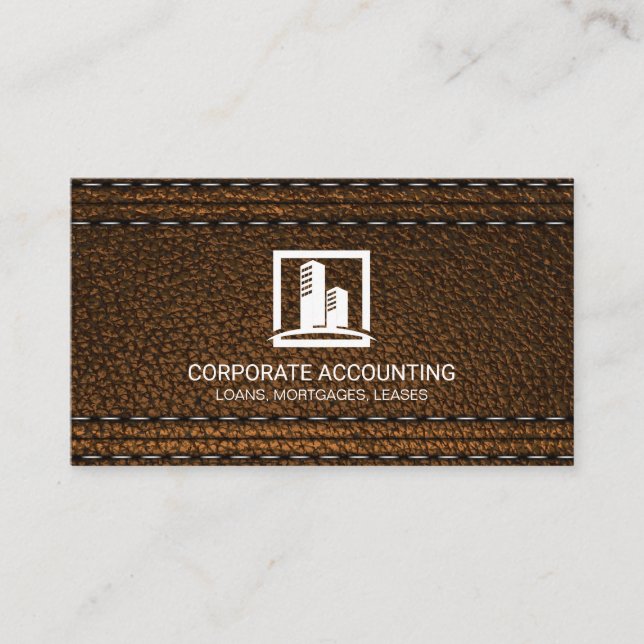 Leather Business Card (Front)