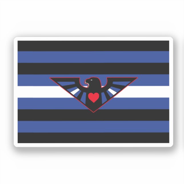 Leather Eagle Pride Flag (Front)