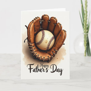 Leather Fathers Day Sports Card