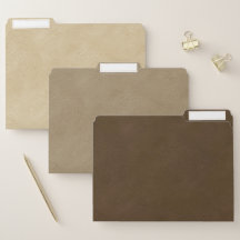 Leather File Folders