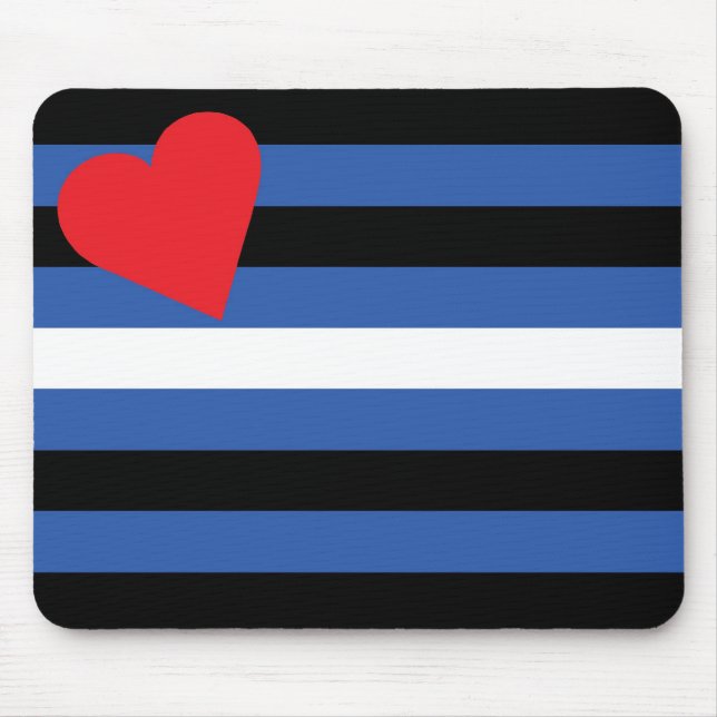 Leather Flag (traditional) Mouse Pad (Front)