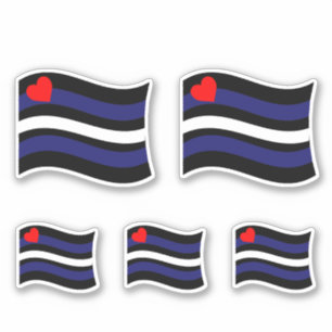 LEATHER FLAG WAVING