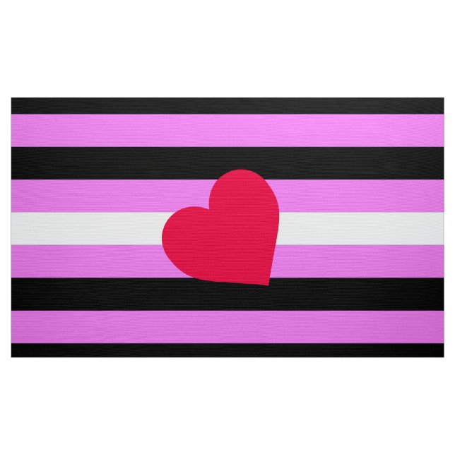 Leather Girl Pride Flag Fabric (Yard)
