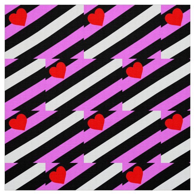 Leather Girl Pride Flag Fabric (Swatch)