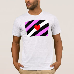 Leather Girl Pride Flag T-Shirt