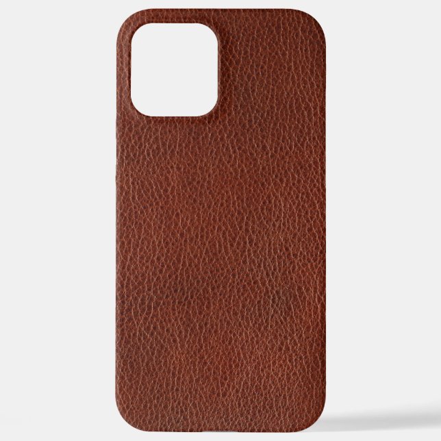 Leather iPhone 12 Pro Max iPhone Case (Back)