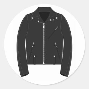 Leather Jacket Sticker