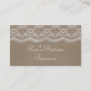 Leather & Lace Business Card