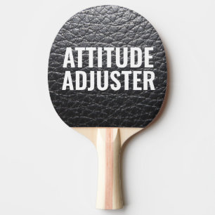LEATHER LOOK ATTITUDE ADJUSTER PADDLE
