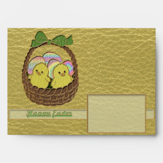 Leather-Look Easter Basket Envelope