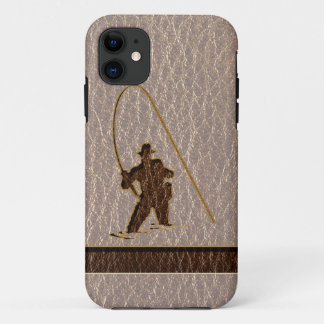 Leather-Look Fisherman Soft iPhone 11 Case