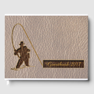 Leather-Look Fisherman Soft Guest Book