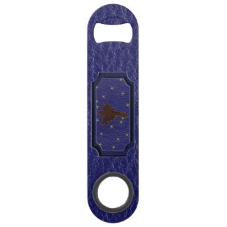 Leather-Look Native American Zodiac Falcon