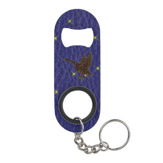 Leather-Look Native American Zodiac Goose