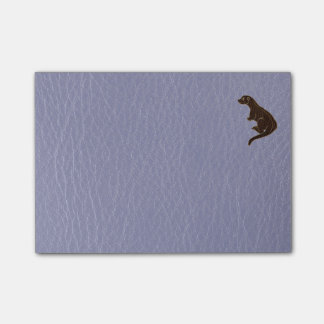 Leather-Look Native American Zodiac Otter Post-it Notes