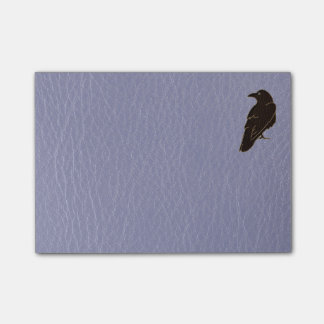 Leather-Look Native American Zodiac Raven Post-it Notes