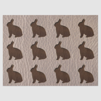 Leather-Look Rabbit Soft Tissue Paper