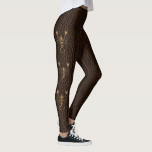 Leather-Look Scorpio Leggings